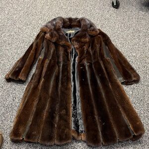 Luxurious Brown Fur Coat